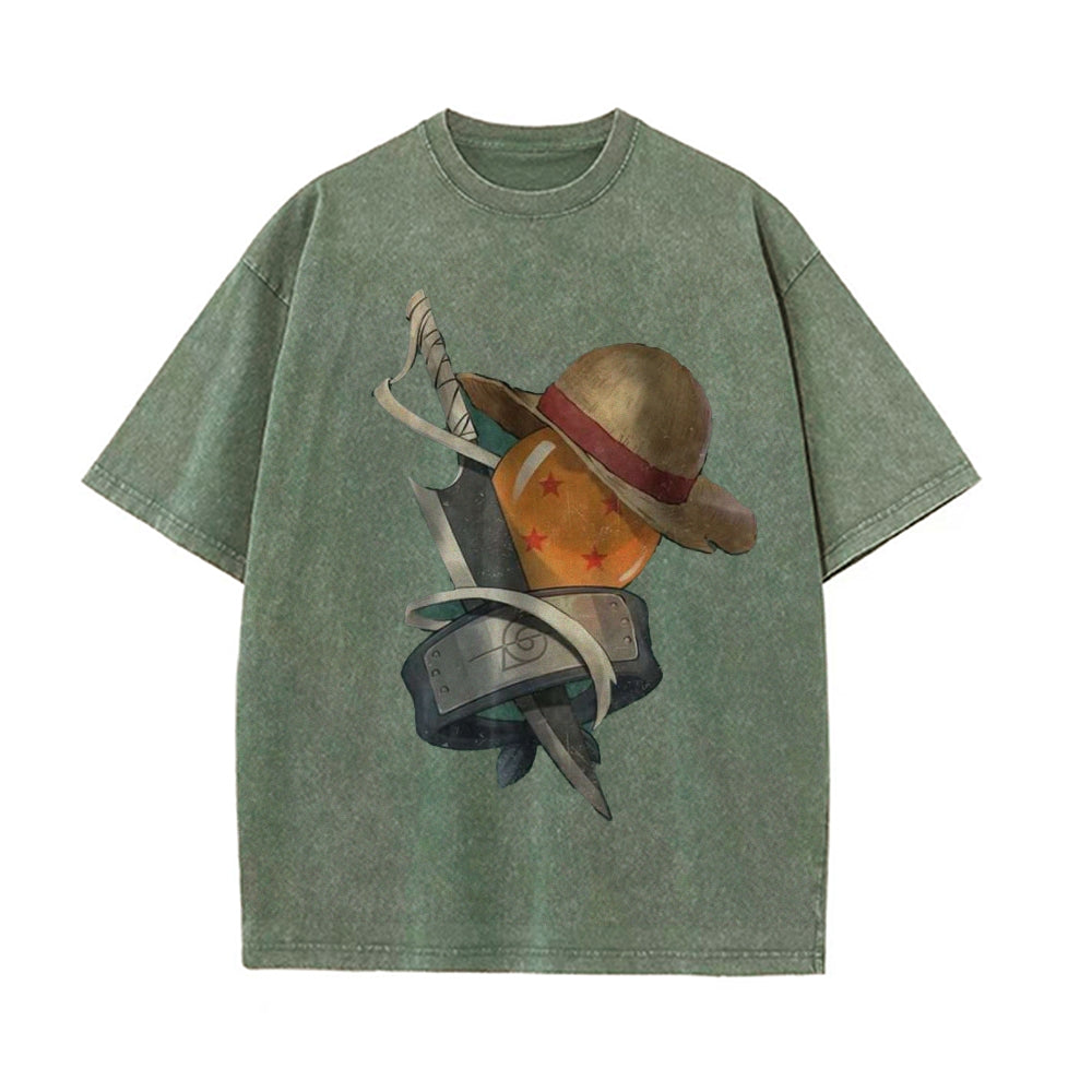 One Piece Shirt, Anime Shirt, Dragon Ball Z Shirt, Bleach Shirt, Anime Shirt, Vintage T-Shirt-Anime x kingdom