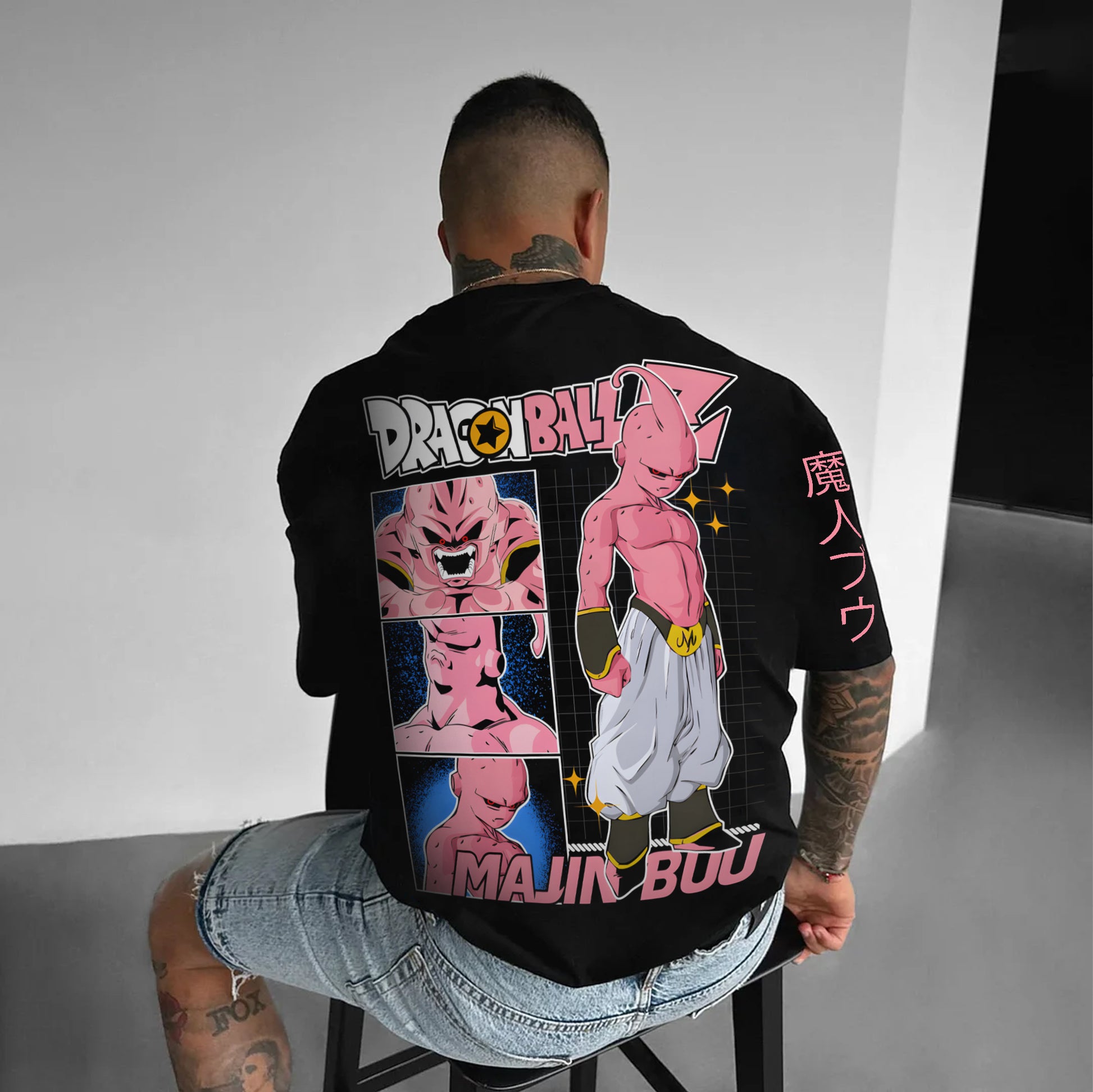Unisex Anime Inspired Graphic Streetwear Vintage T-shirt