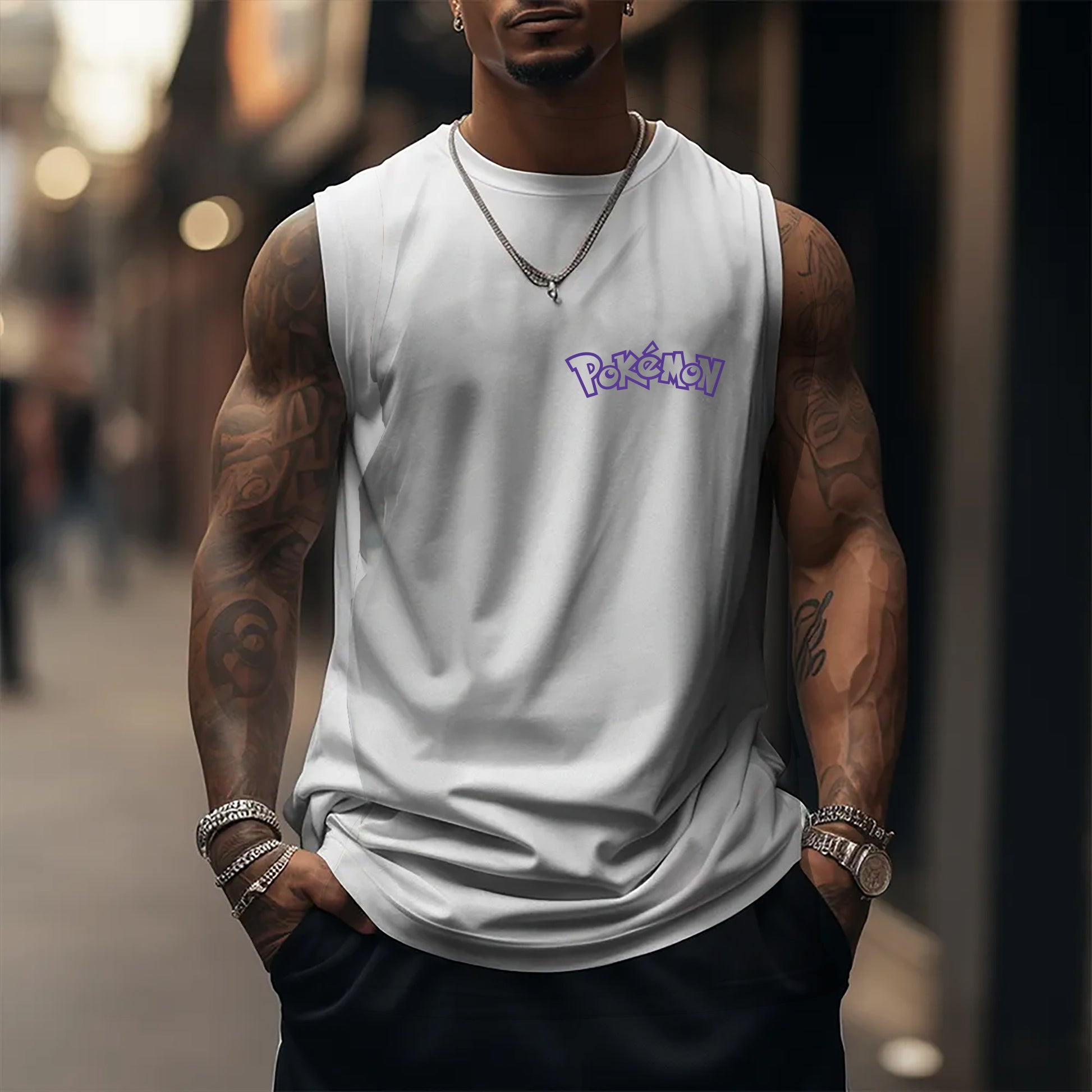 Unisex  Casual Anime  Tank Top-comicclothing