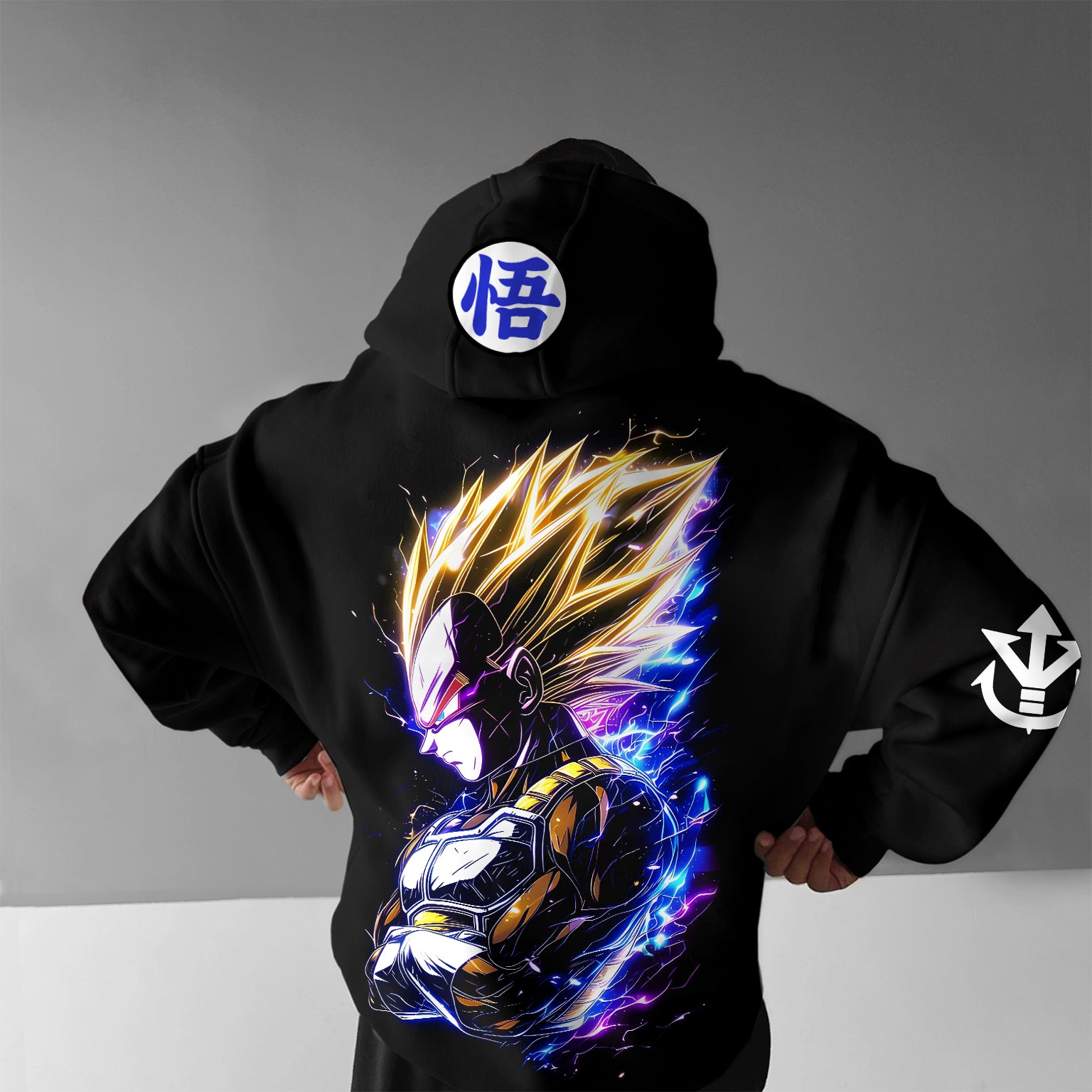 Unisex Anime Print  Casual Oversized Hoodie
