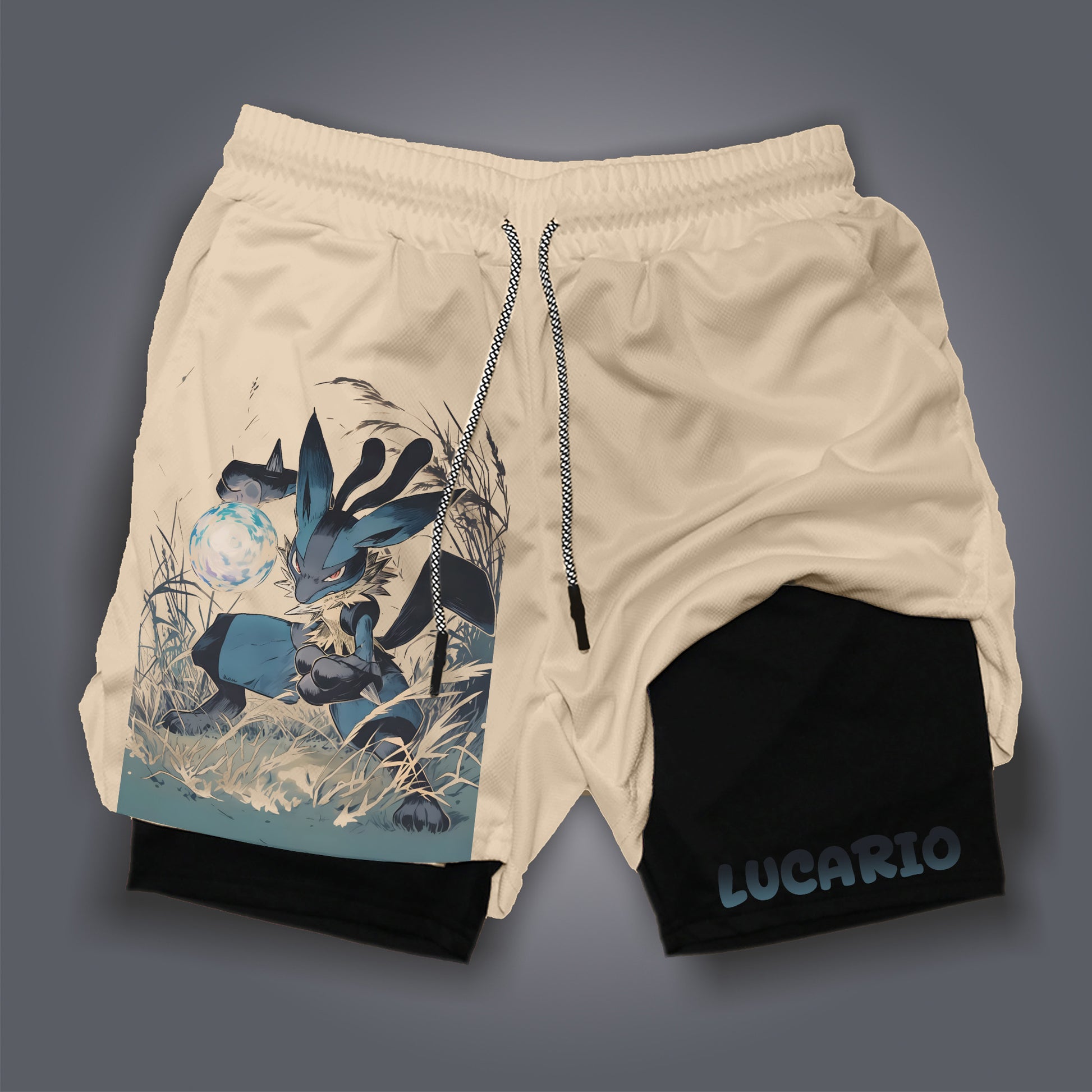Unisex Casual Anime Streetwear Shorts-Anime x kingdom