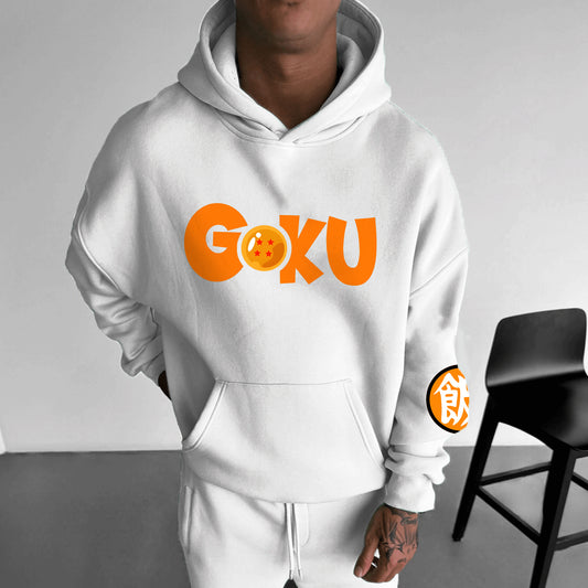 Unisex Anime Print  Casual Oversized Hoodie