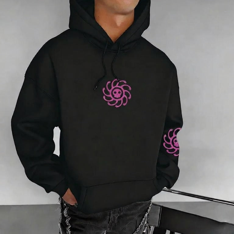 Unisex Anime Graphic Streetwear Vintage Hoodie-Anime x kingdom