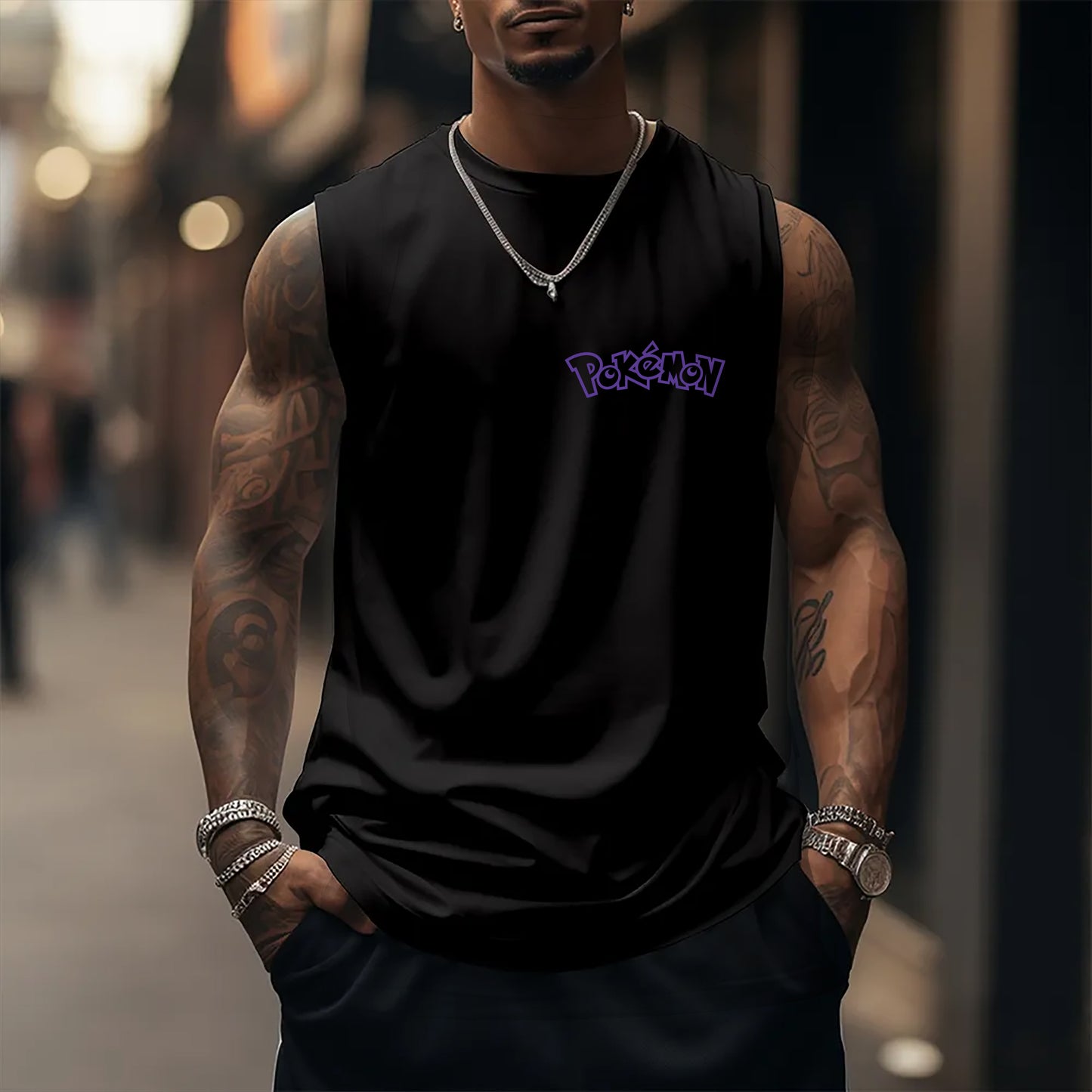 Unisex  Casual Anime  Tank Top-comicclothing
