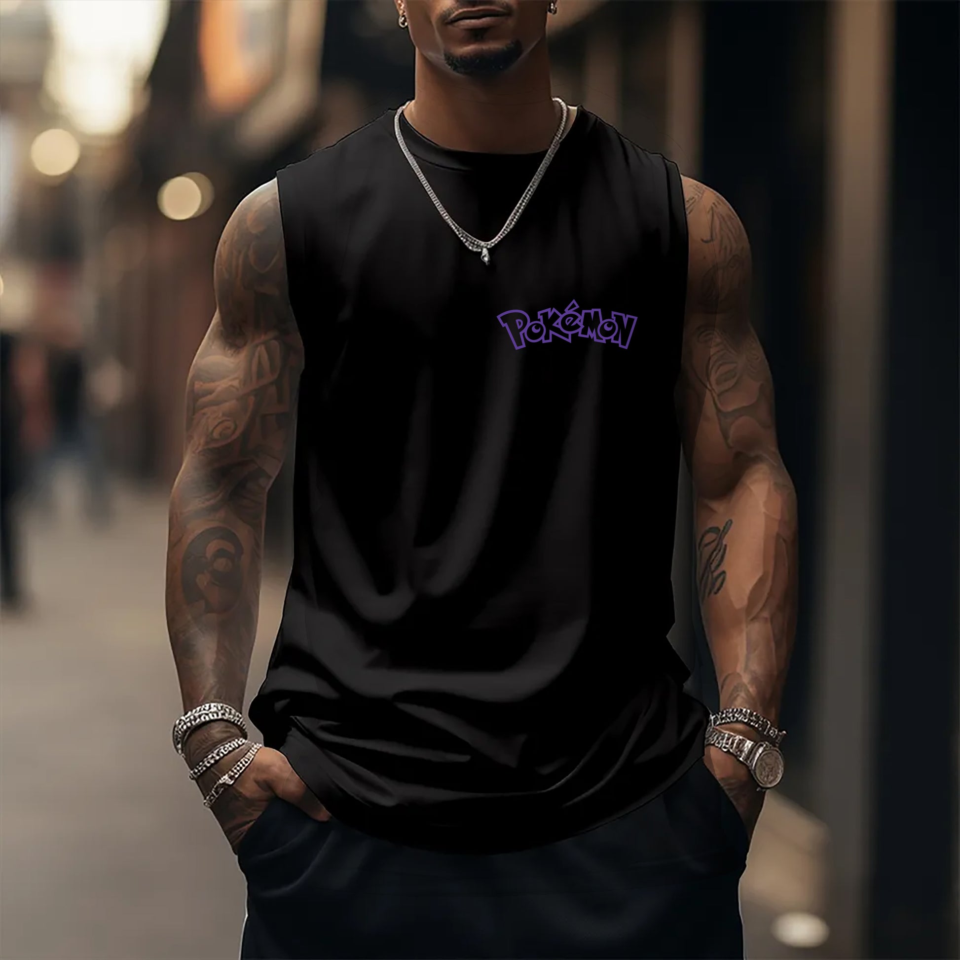 Unisex  Casual Anime  Tank Top-comicclothing
