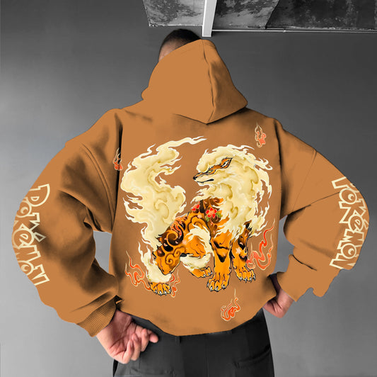 Unisex “Pokémon” Anime Graphic Streetwear Vintage Hoodie