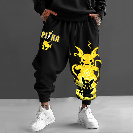 Unisex Casual Anime Streetwear Pants