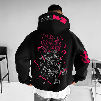 Unisex Anime Graphic Streetwear Vintage Hoodie