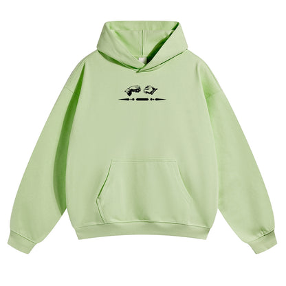 Unisex Anime Graphic Streetwear Vintage Hoodie