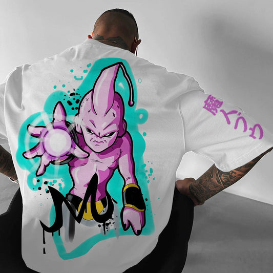 Unisex Anime Inspired Graphic Streetwear Vintage T-shirt