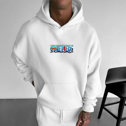 Unisex Oversized Anime Print Hoodie |-Anime x kingdom