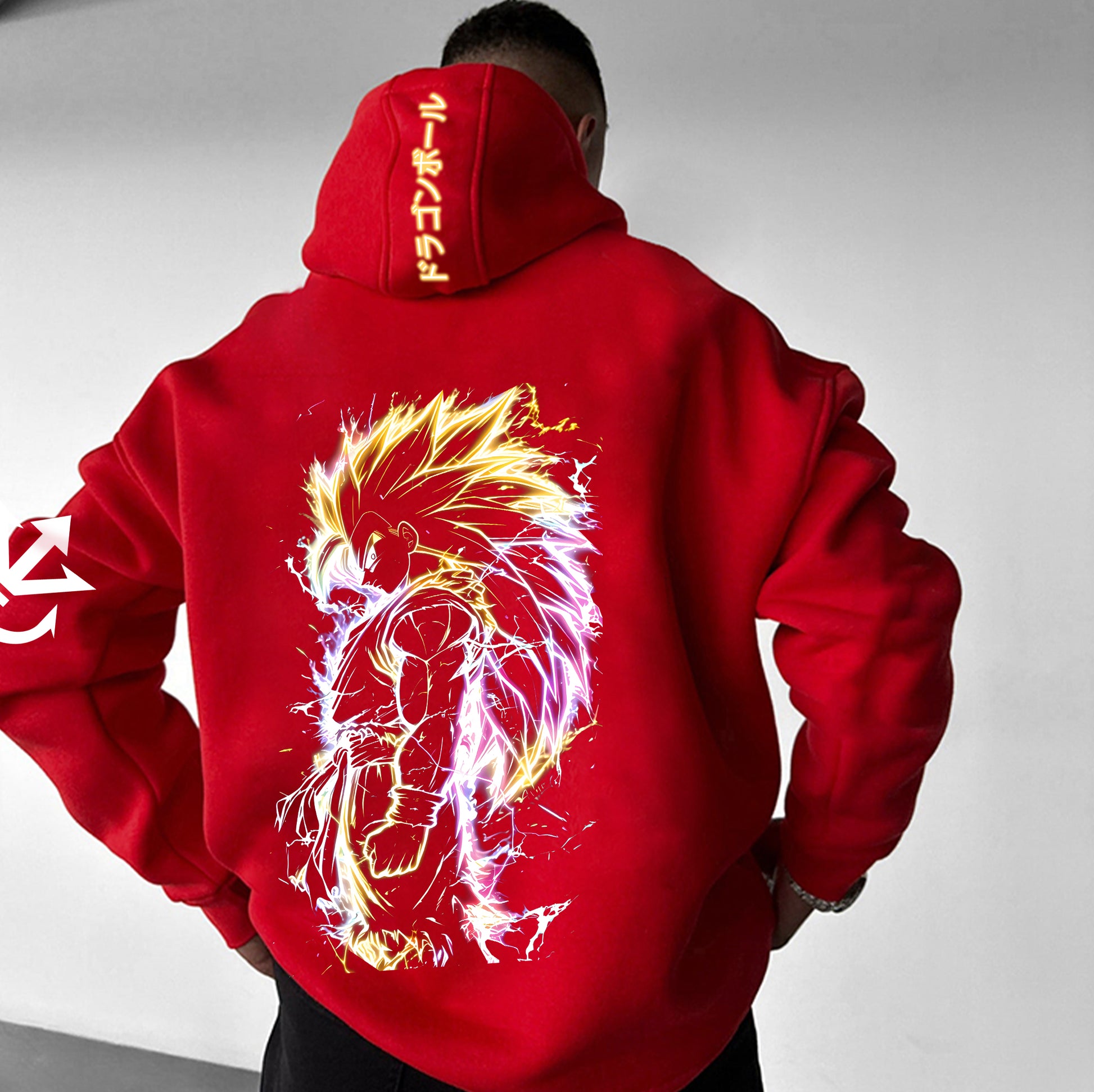 Unisex Anime Graphic Streetwear Vintage Hoodie