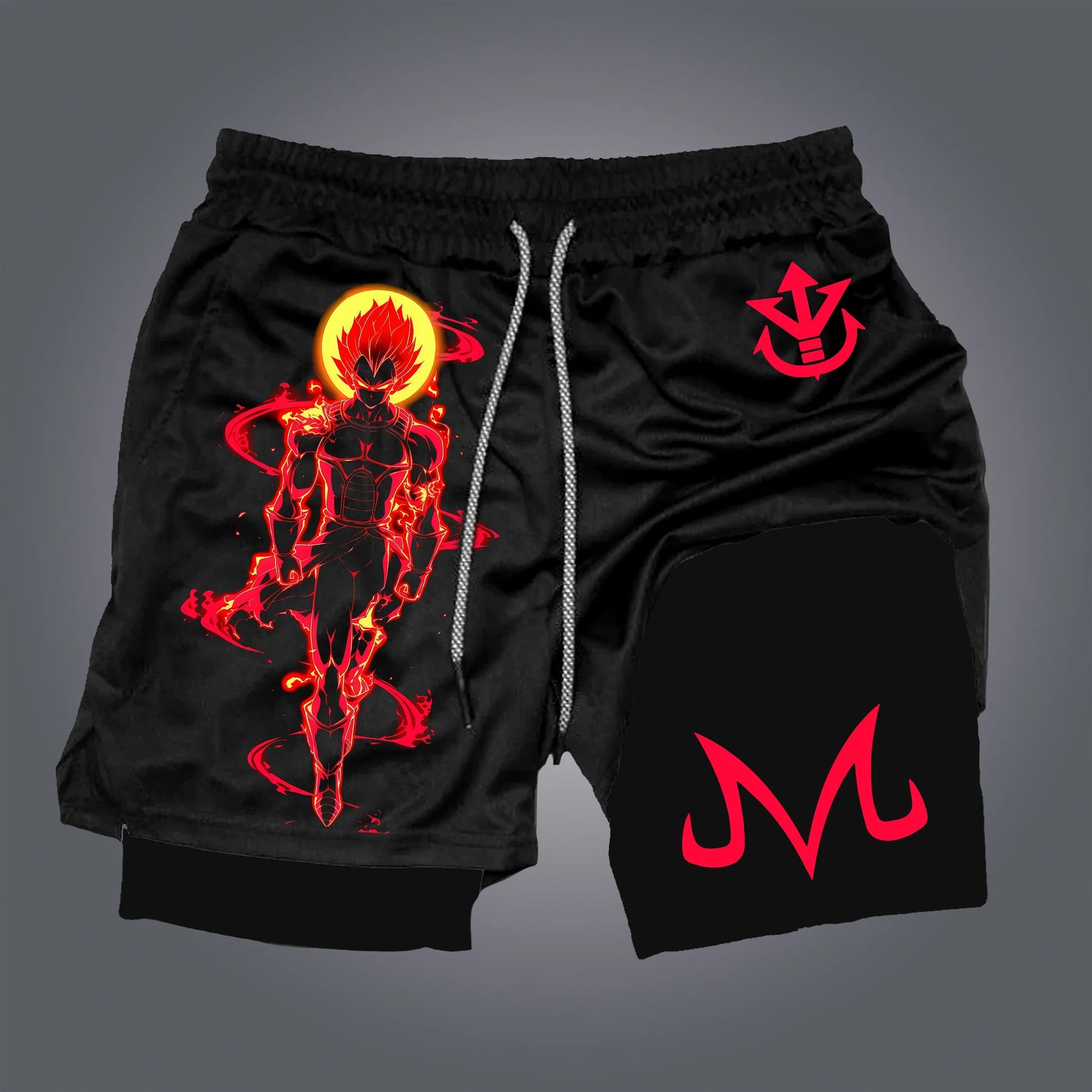 Unisex Casual Anime Streetwear Shorts-Anime x kingdom