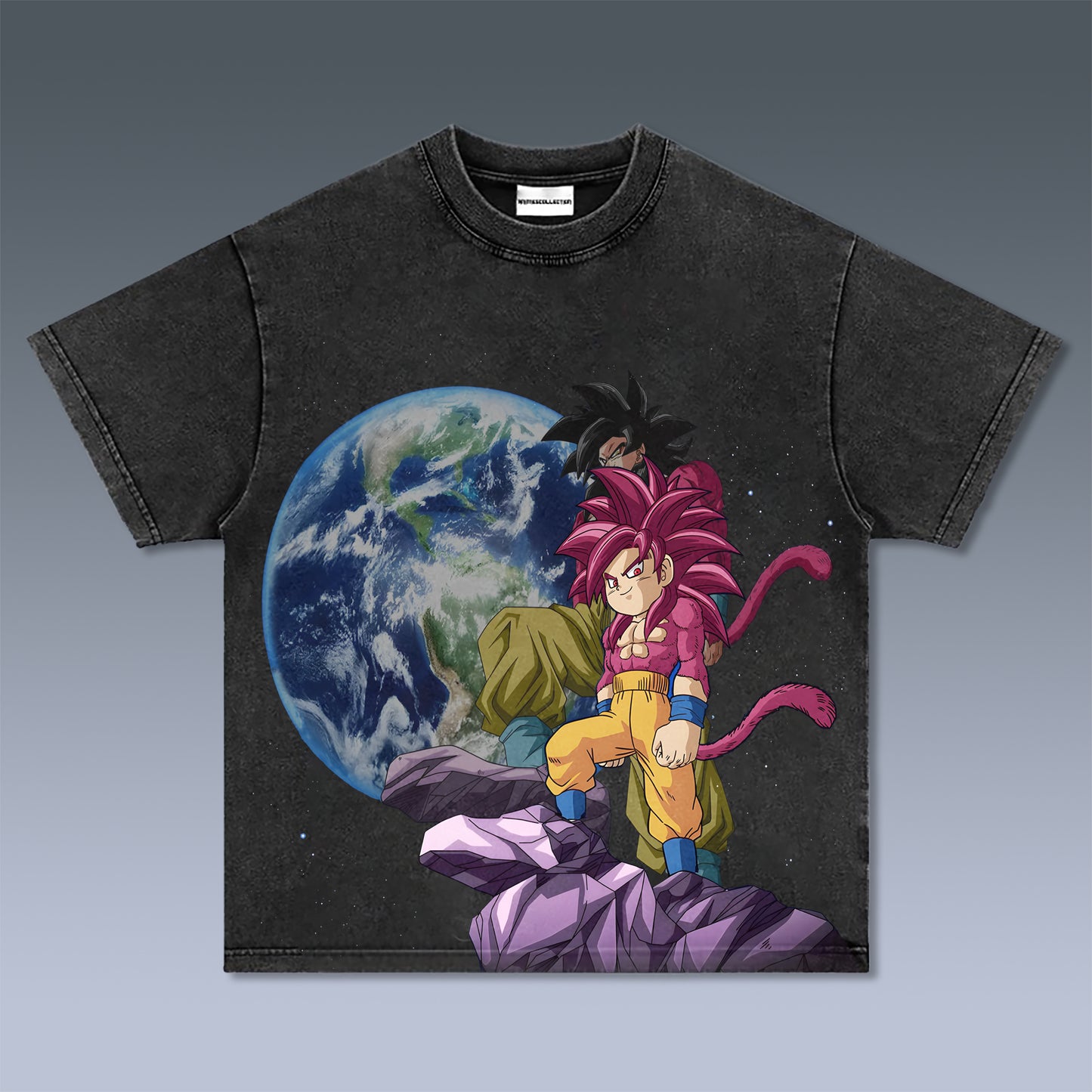 Unisex Anime Graphic Streetwear Vintage T-shirt