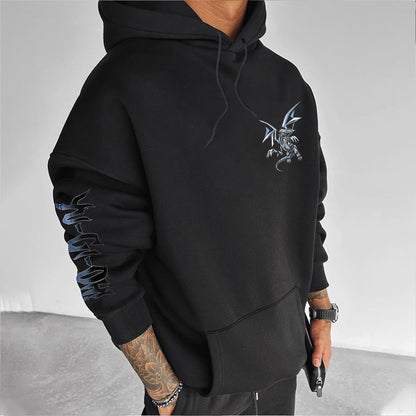 Unisex  “Yu-Gi-Oh！”   Anime Style Retro Hoodie