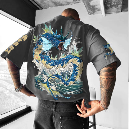 Unisex   Anime Inspired Vintage T-Shirt-AnimeClothe
