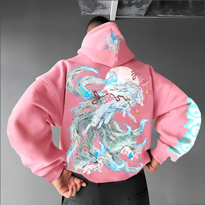 Unisex “Pokémon” Anime Graphic Streetwear Vintage Hoodie