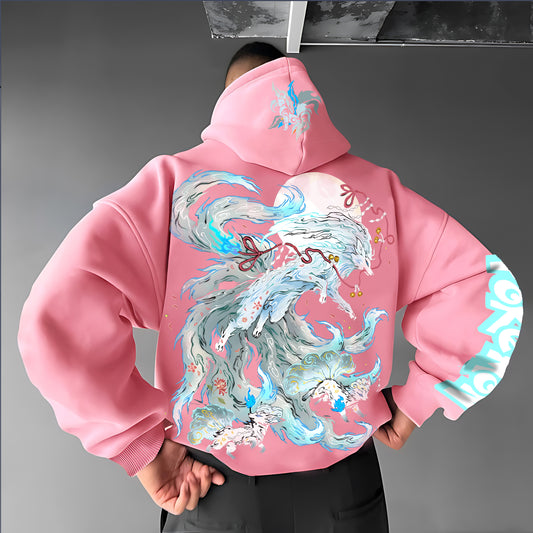 Unisex “Pokémon” Anime Graphic Streetwear Vintage Hoodie