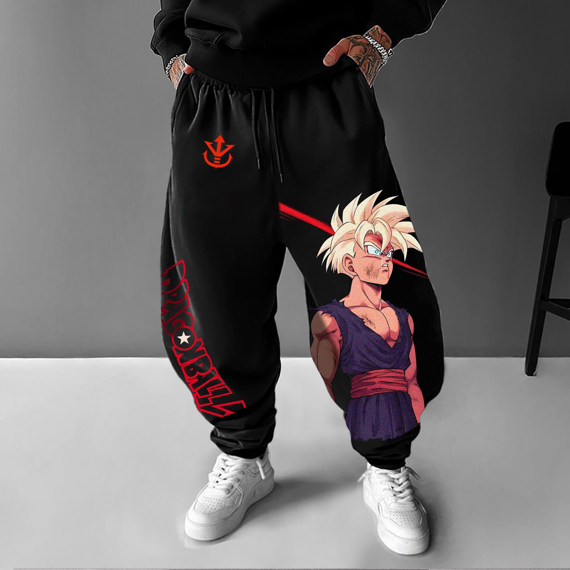 Unisex Casual Anime Streetwear Pants