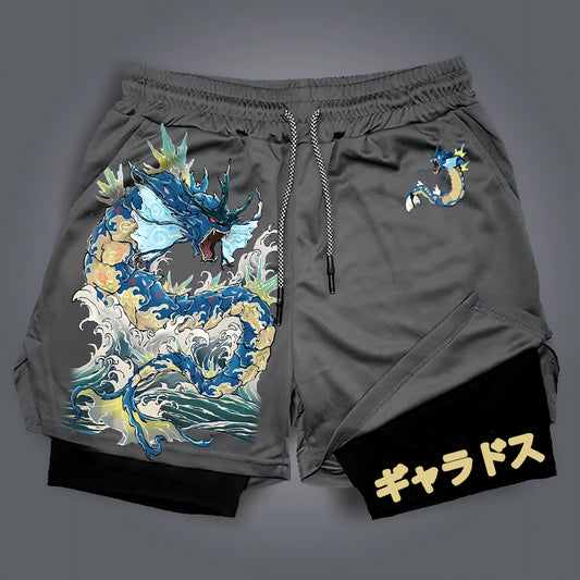 Unisex Casual Anime Streetwear Shorts-Anime x kingdom