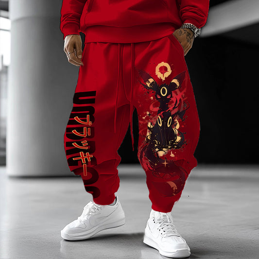 Unisex  “Pokémon” Casual Anime Streetwear Pants