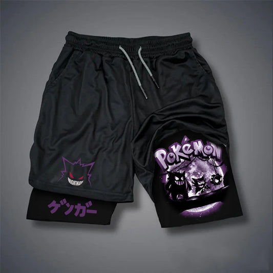 Unisex Casual Anime Streetwear Shorts
