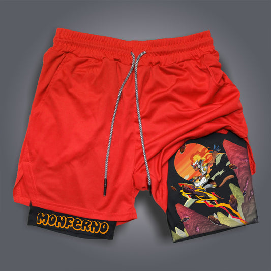 Unisex Casual Anime Streetwear Shorts-Anime x kingdom
