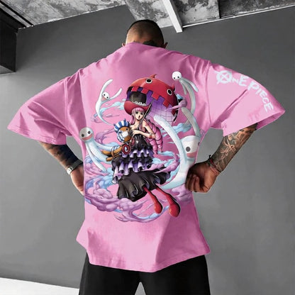 Unisex Anime Inspired Vintage T-Shirt-Anime x kingdom