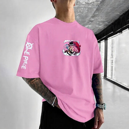 Unisex Anime Inspired Vintage T-Shirt-Anime x kingdom