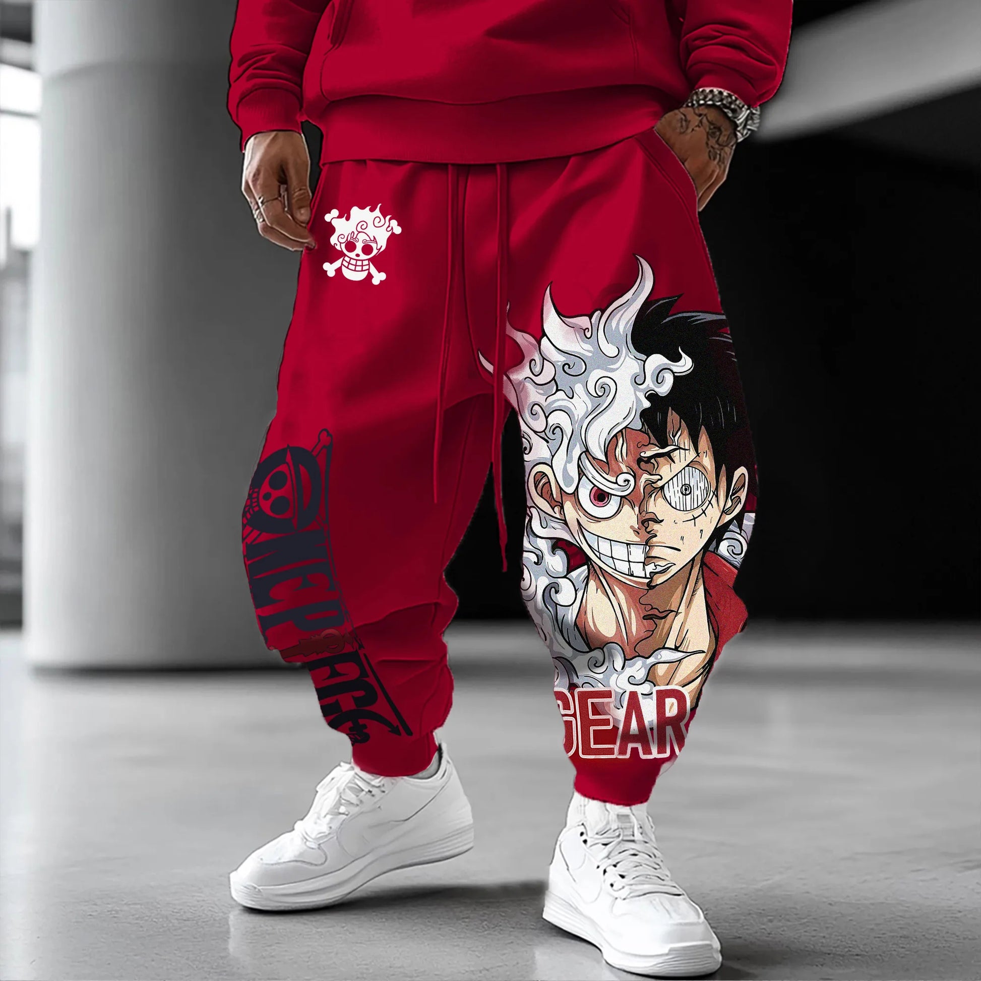 Unisex Anime Inspired Vintage Pants丨