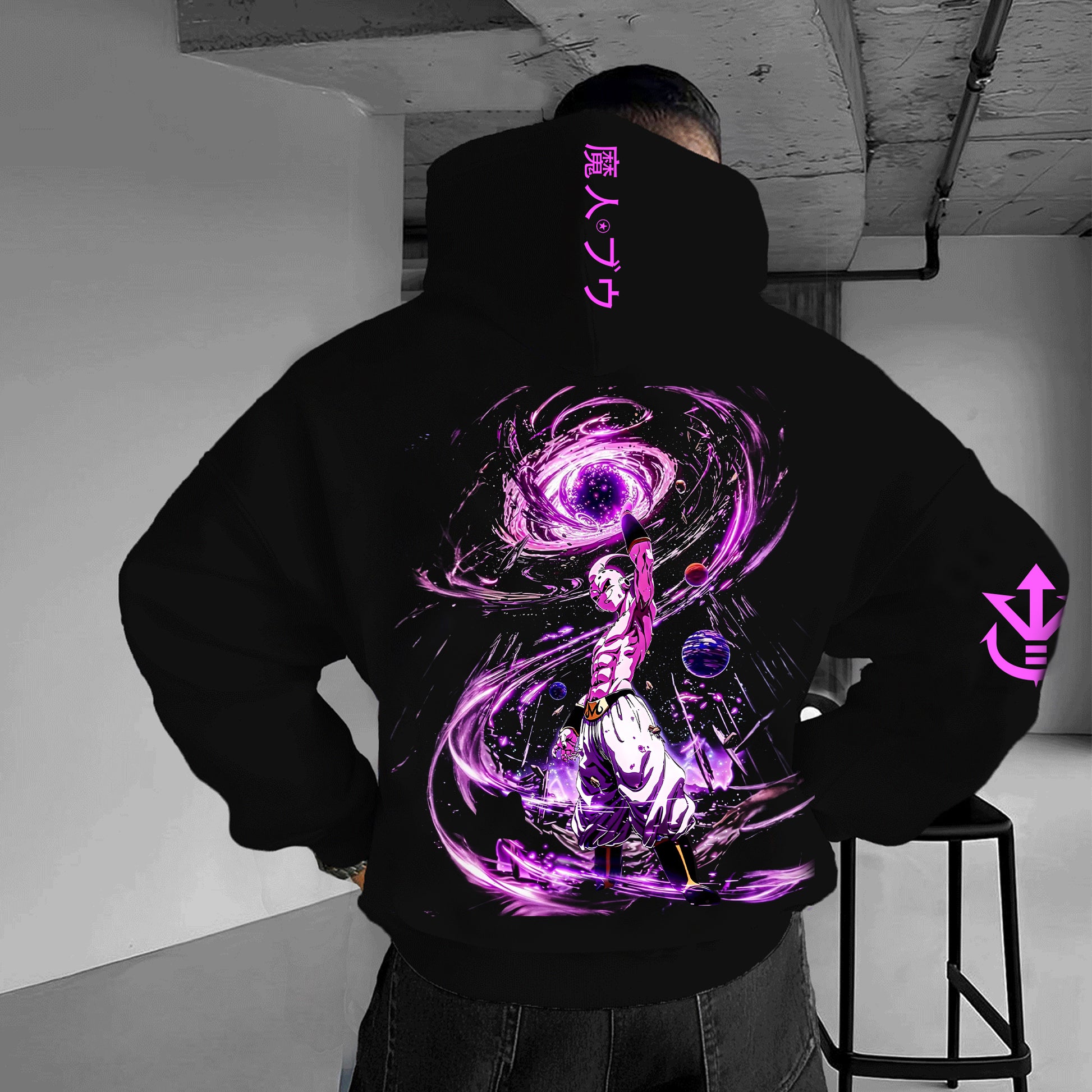 Unisex Anime Graphic Streetwear Vintage Hoodie