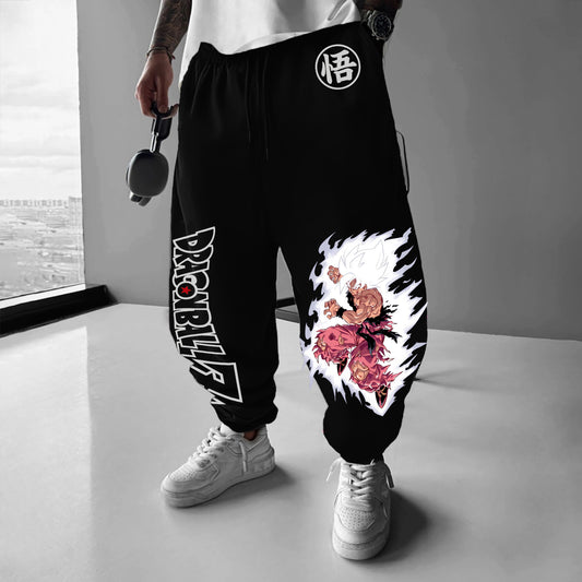 Unisex Casual Anime Streetwear Pants