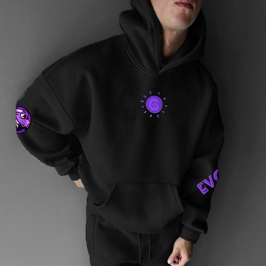 Unisex Anime Graphic Streetwear Vintage Hoodie