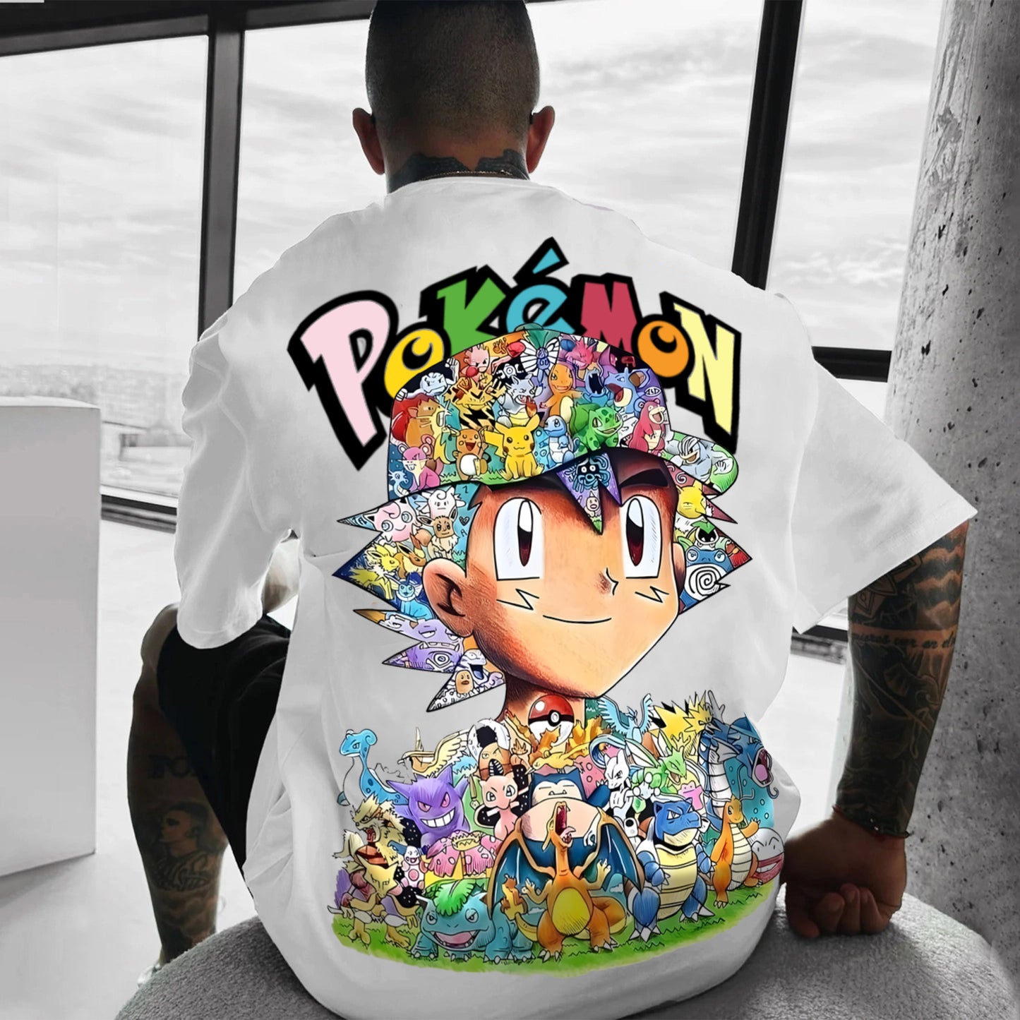 Unisex Anime Inspired Vintage T-Shirt