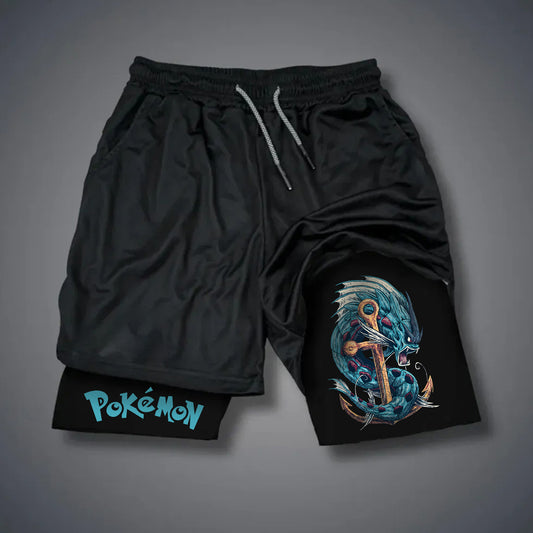 Unisex Casual Anime Streetwear Shorts-Anime x kingdom