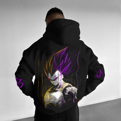 Unisex Anime Graphic Streetwear Vintage Hoodie