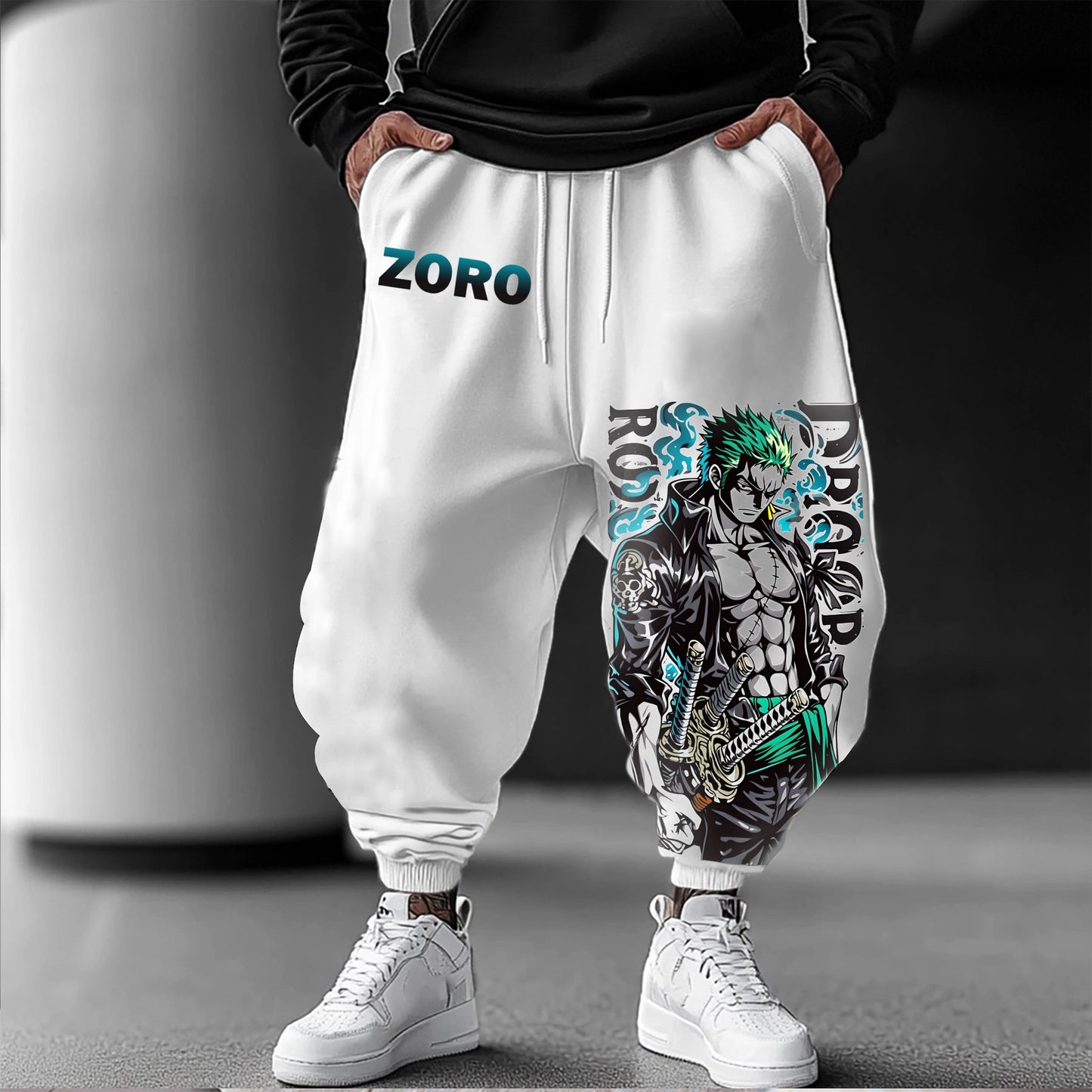 Unisex Casual Anime Streetwear Pants