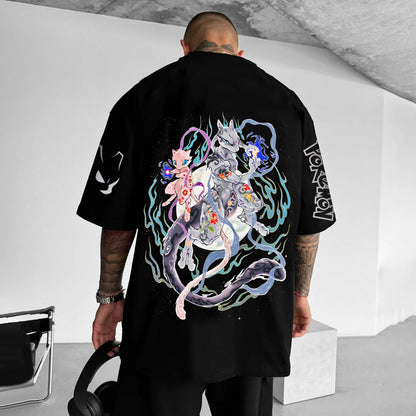 Unisex  "Pokémon" Anime Inspired Vintage T-Shirt