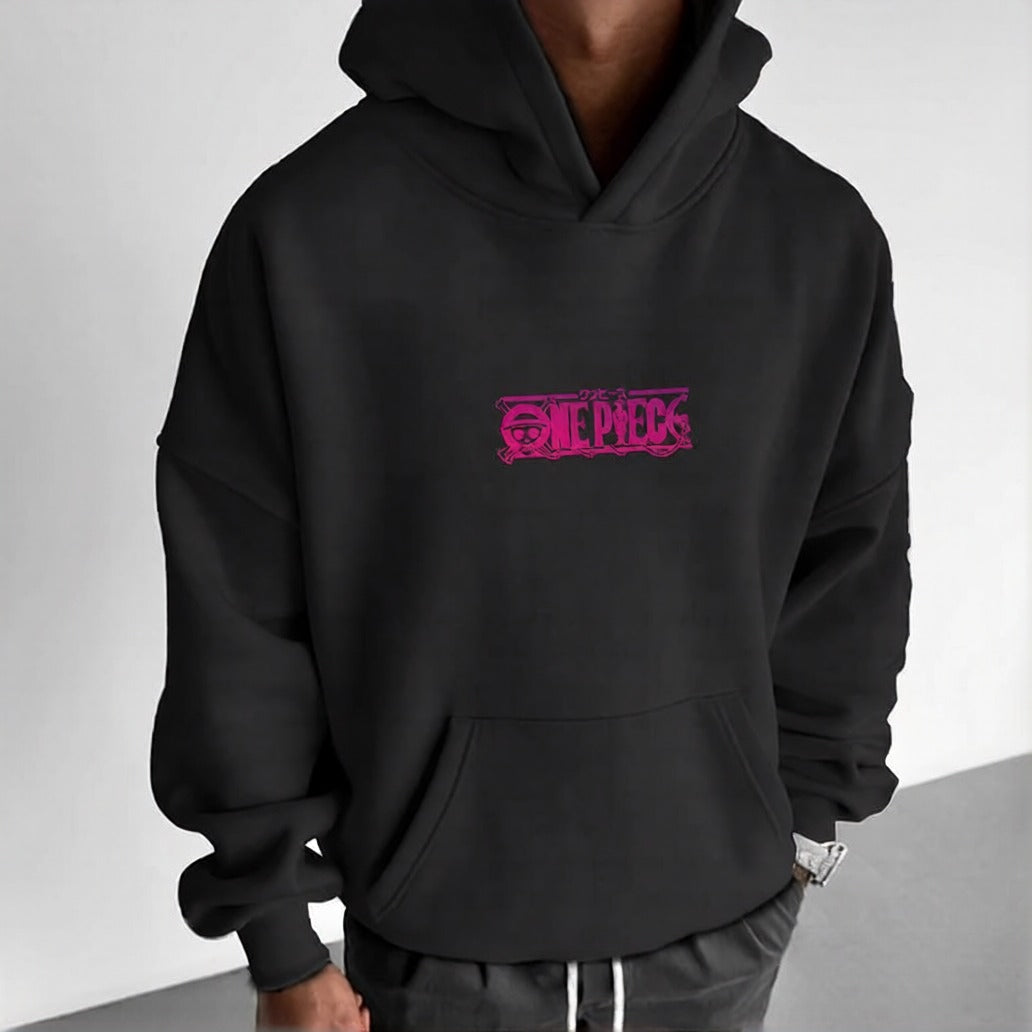 Unisex Anime Graphic Streetwear Vintage Hoodie-Anime x kingdom