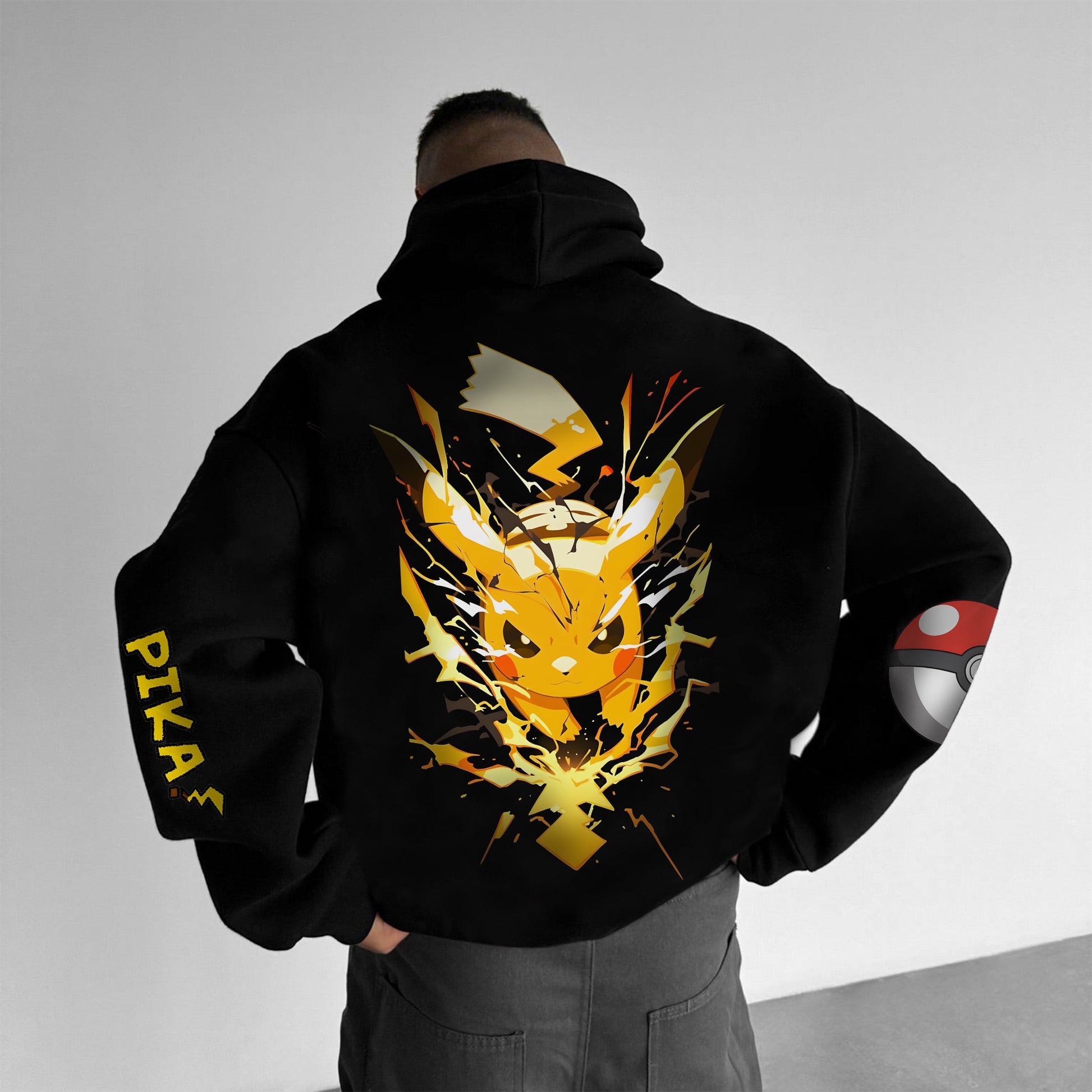 Unisex Anime Graphic Streetwear Vintage Hoodie