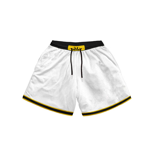Men's Majin Buu Inspo Print Shorts-comicclothing