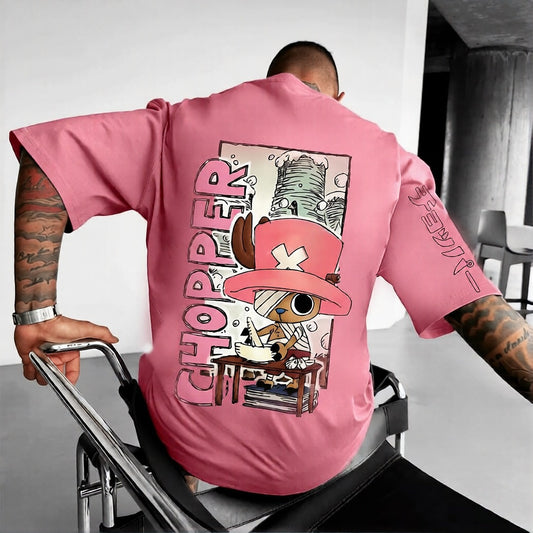 Unisex Anime Inspired Vintage T-Shirt-Anime x kingdom