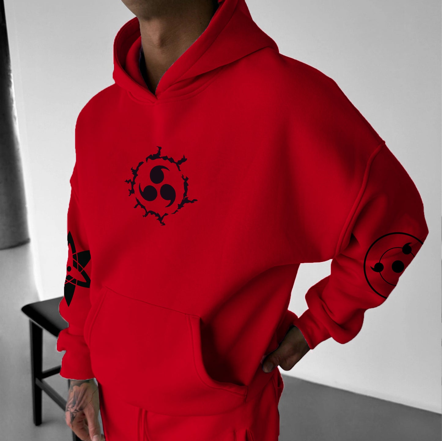 Unisex Anime Graphic Streetwear Vintage Hoodie-comicclothing