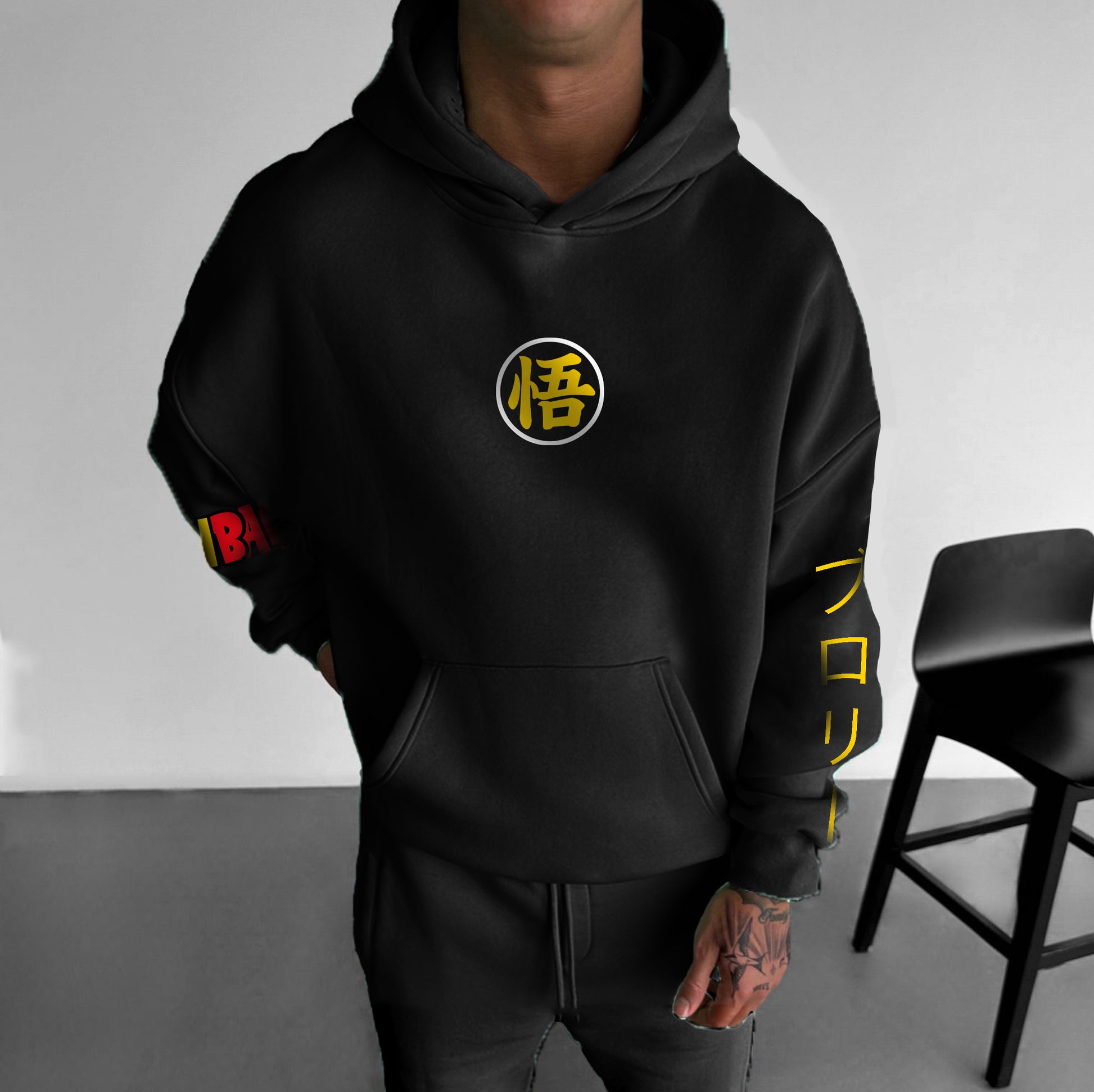 Unisex Anime Graphic Streetwear Vintage Hoodie