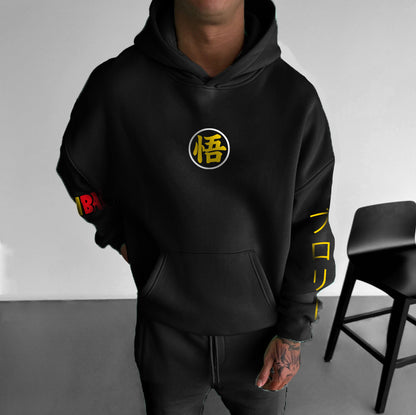 Unisex Anime Graphic Streetwear Vintage Hoodie