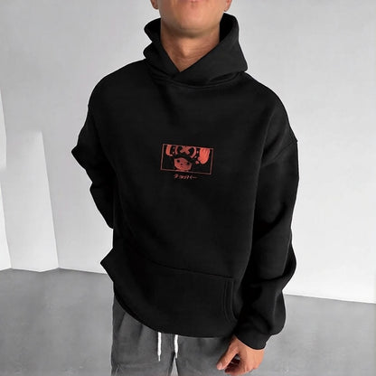 Unisex Anime Graphic Streetwear Vintage Hoodie-Anime x kingdom