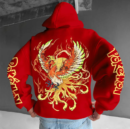Unisex Anime Graphic Streetwear Vintage Hoodie-comicclothing