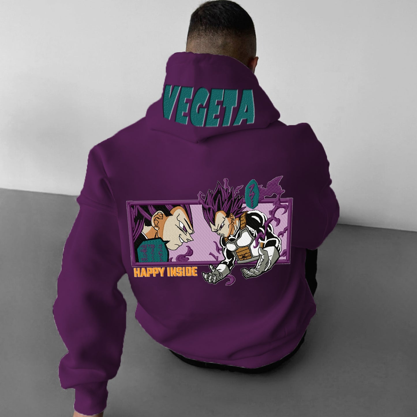 Unisex Anime Graphic Streetwear Vintage Hoodie