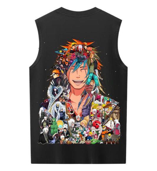 Men's Anime Anime Print Casual Sports Vest-Anime x kingdom