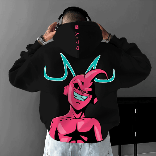 Unisex Anime Graphic Streetwear Vintage Hoodie